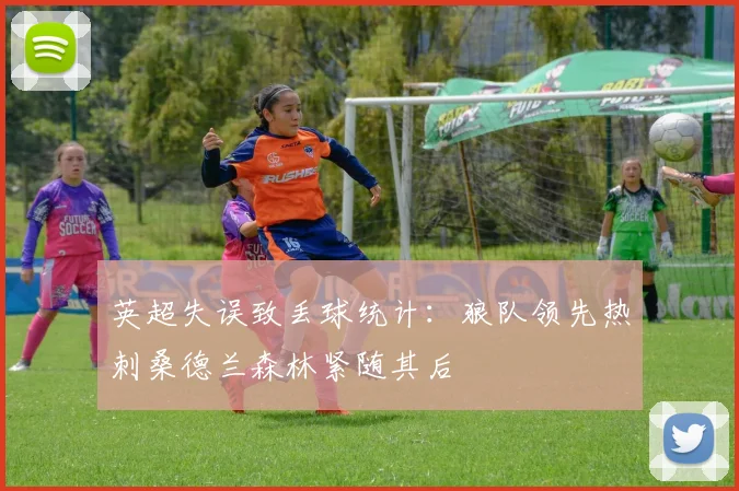 英超失误致丢球统计：狼队领先热刺桑德兰森林紧随其后