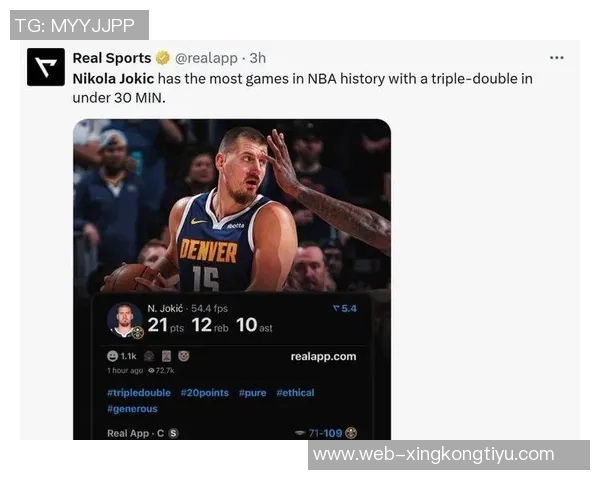 约基奇迎来瓦兰助阵三节三双表现如鱼得水球队前景更加光明